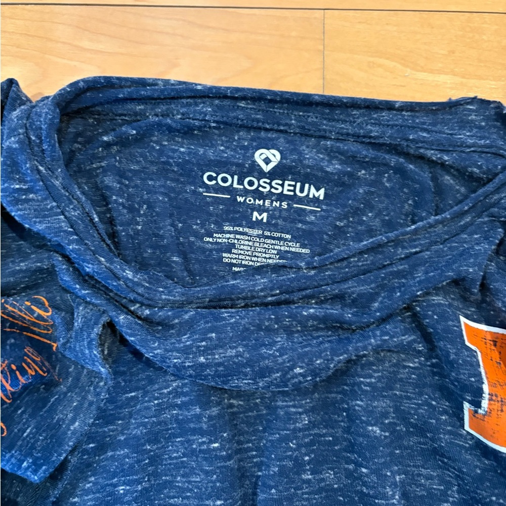 Lot of 2 U of Illinois T-Shirts, Large and Medium - Picture 6 of 11